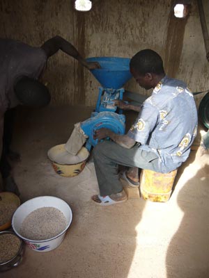 20.1.2009 - Le moulin de Mouni (Burkina Faso)