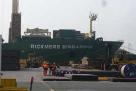 Rickmers Singapore, 22 avril 2013