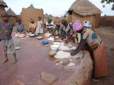 21.1.2009 - Moulin à pierre de Lèba (Burkina Faso)